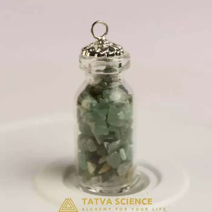 Green Aventurine Bottle Pendant0